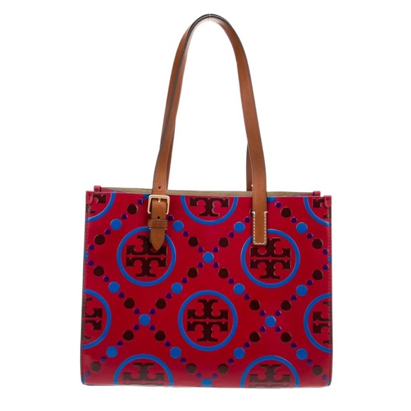 Tory Burch Tote, Red, Color of the Year - Picture 2 of 11